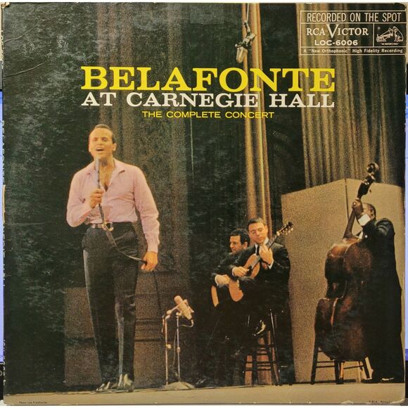 Harry Belafonte 2LP - Belafonte At Carnegie Hall: The Complete Concert - Picture 1 of 4